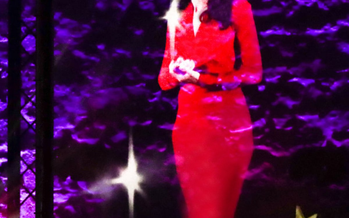Holograma Ava Gardner