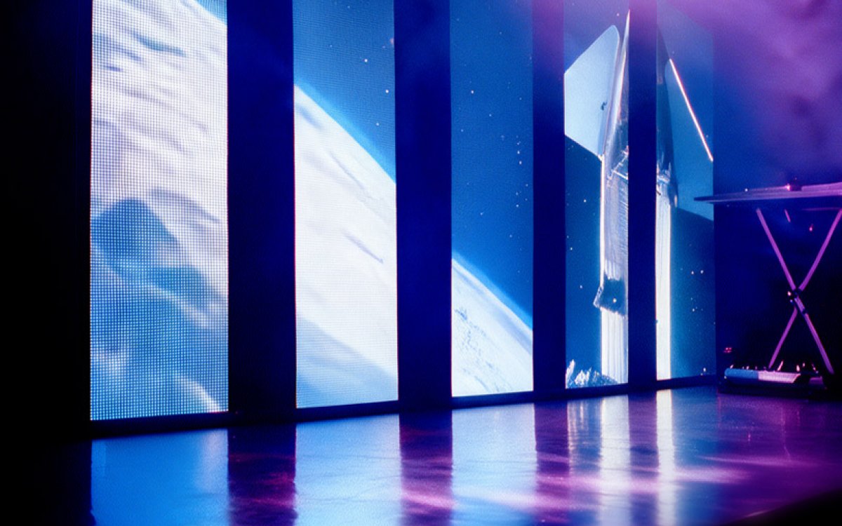 MD instala los audiovisuales para el evento inmersivo 280º de Starlink en The Barcelona Edition