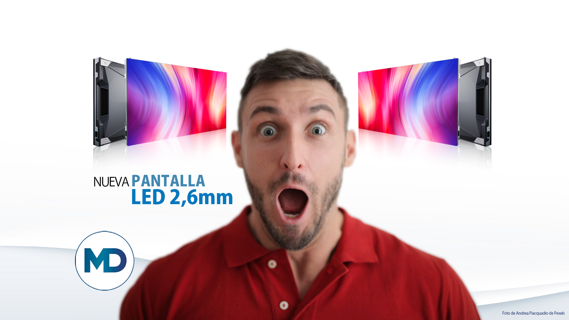 Nueva Pantalla LED 2,6 mm