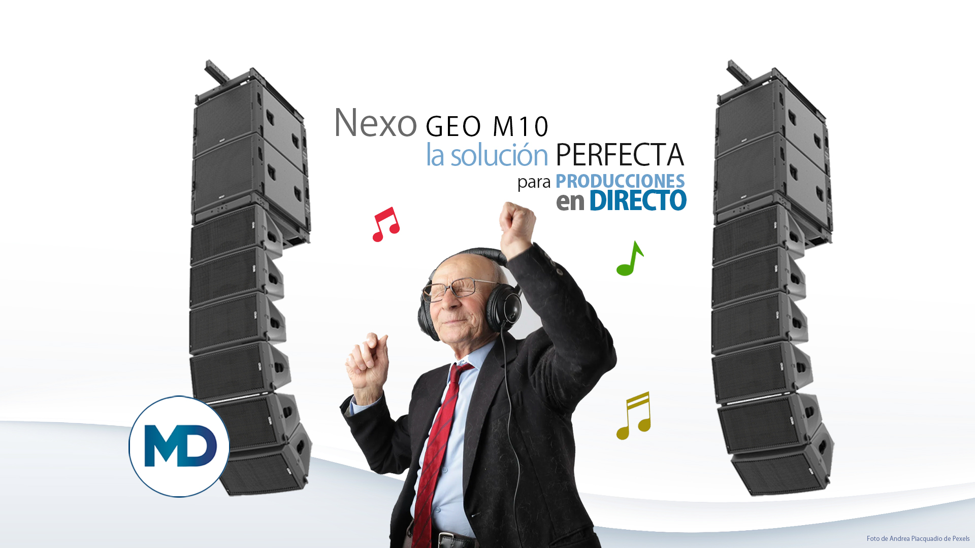 Sound equipment rental Nexo GEO M10 