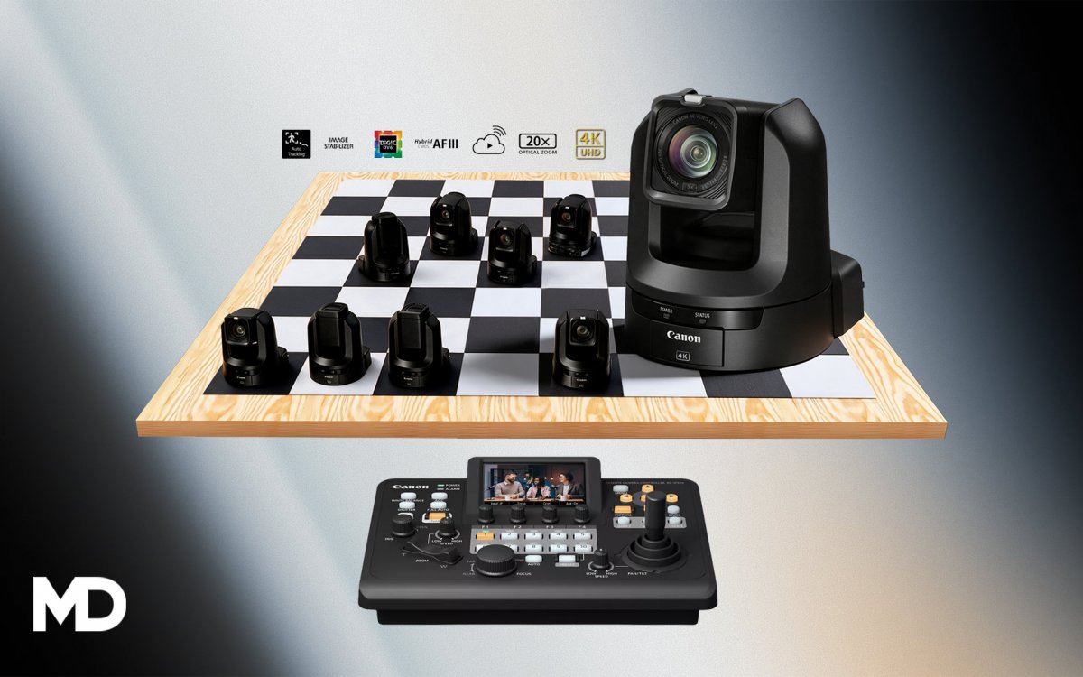 Nuevo Kit cámaras PTZ y controlador Canon en alquiler