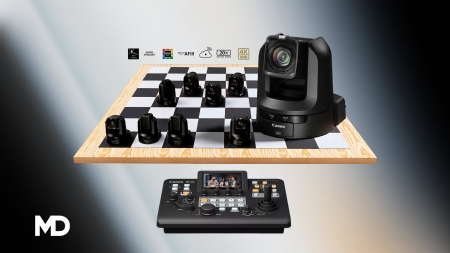 Nuevo Kit cámaras PTZ y controlador Canon en alquiler